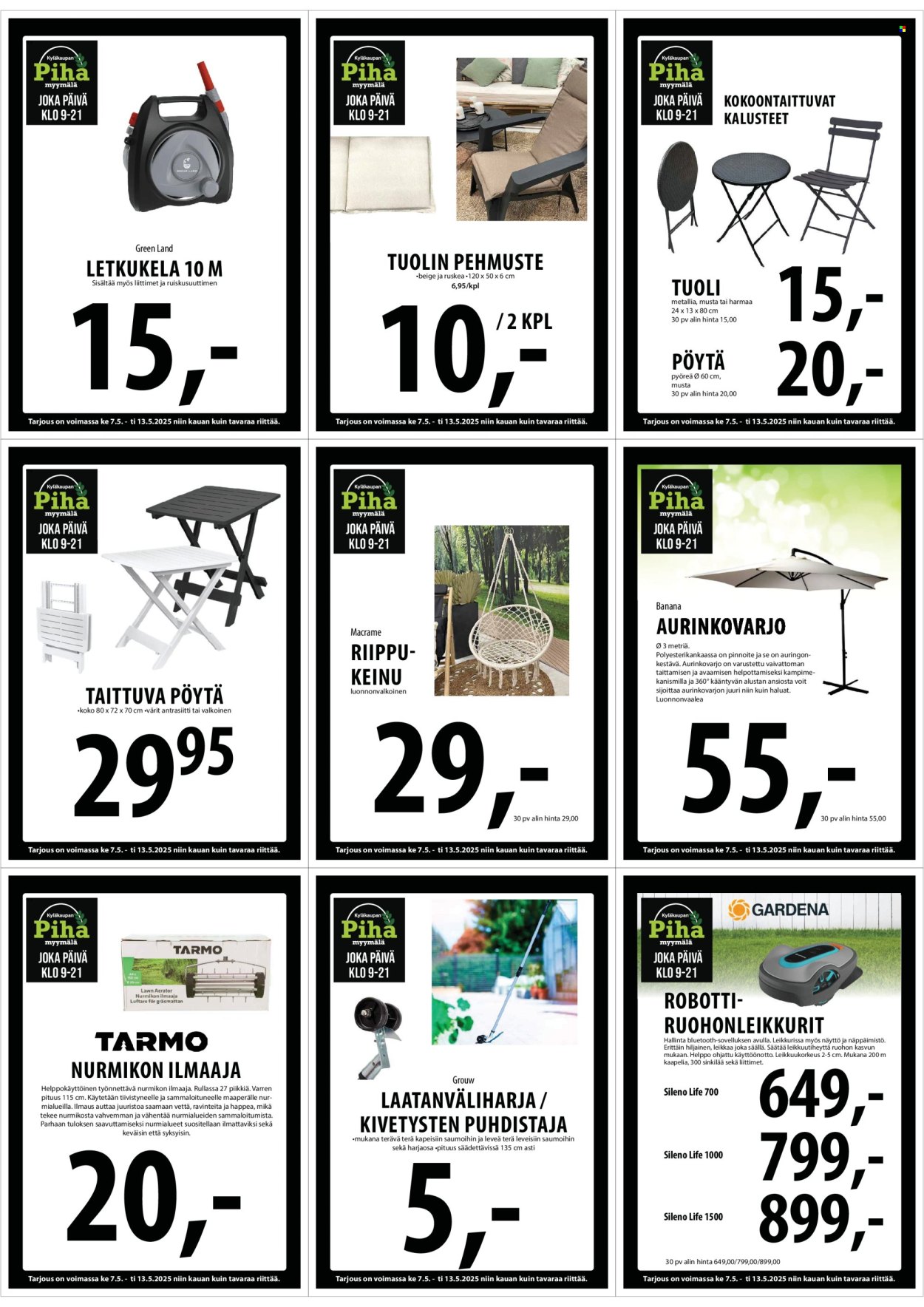 Tuuri tarjoukset - 07.05.2025 - 13.05.2025. Sivu 1