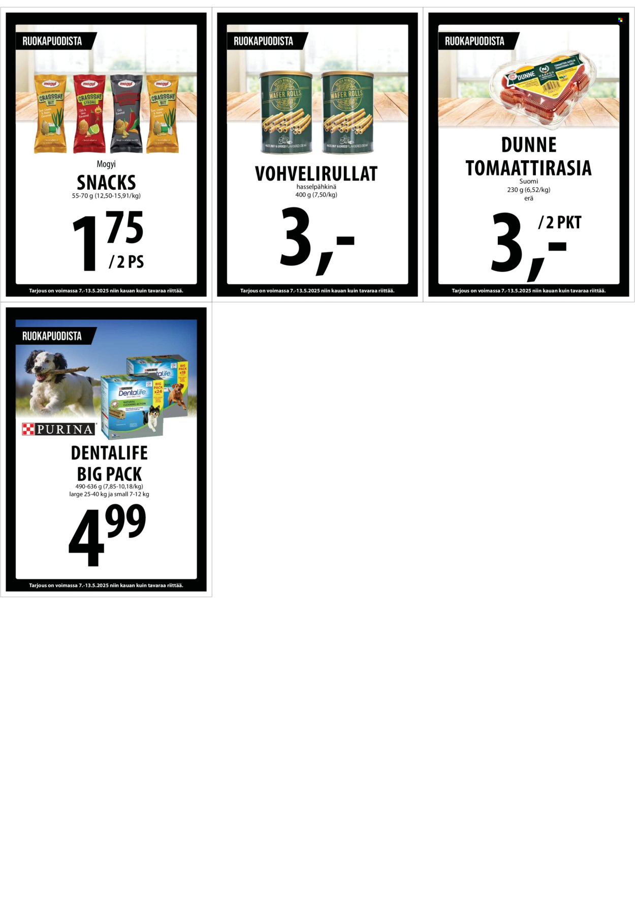 Tuuri tarjoukset - 07.05.2025 - 13.05.2025. Sivu 1