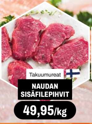 Naudan Sisäfilepihvit