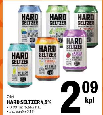 Olvi HARD SELTZER 4,5%