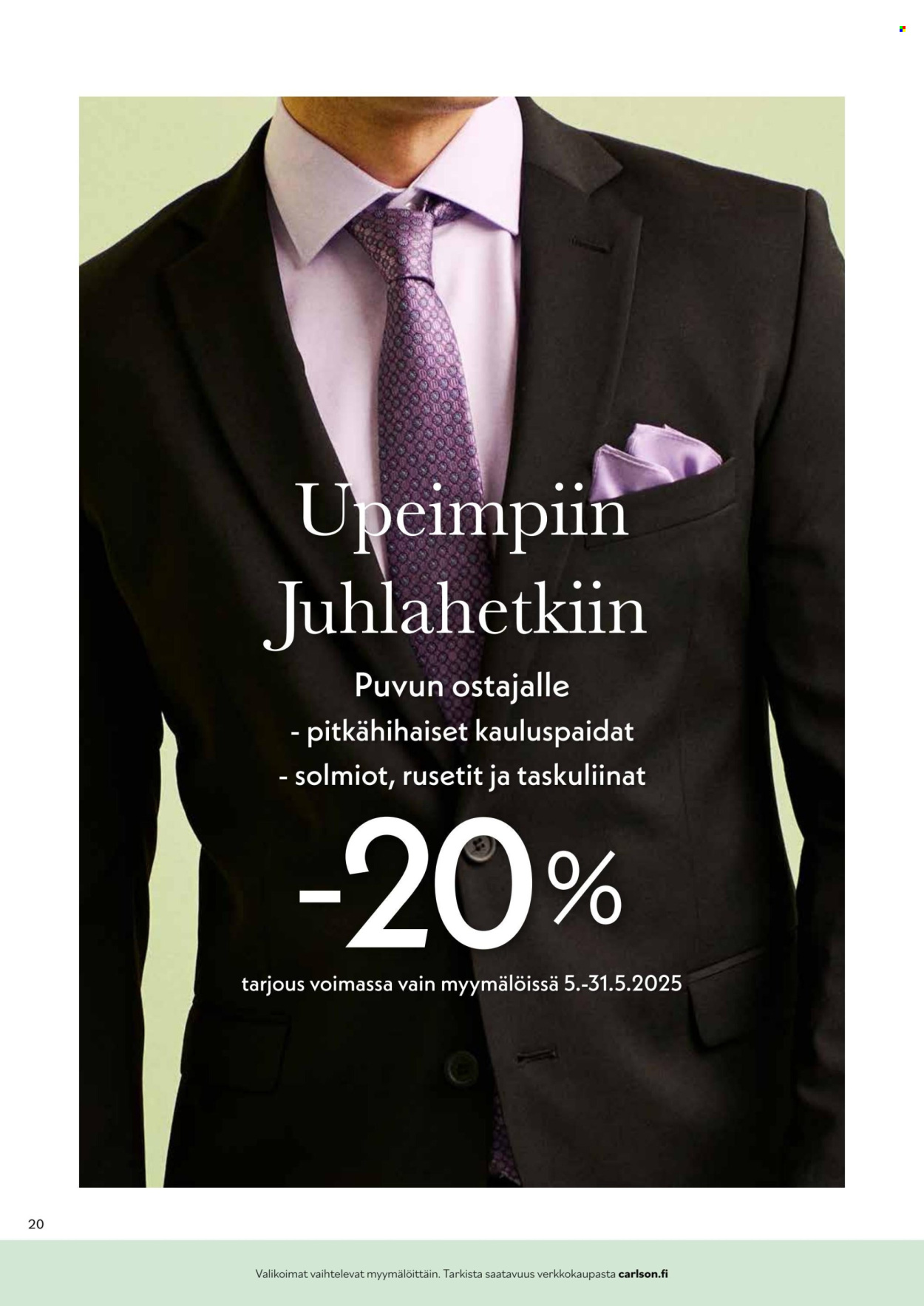 Carlson tarjoukset - 05.05.2025 - 01.06.2025. Sivu 1