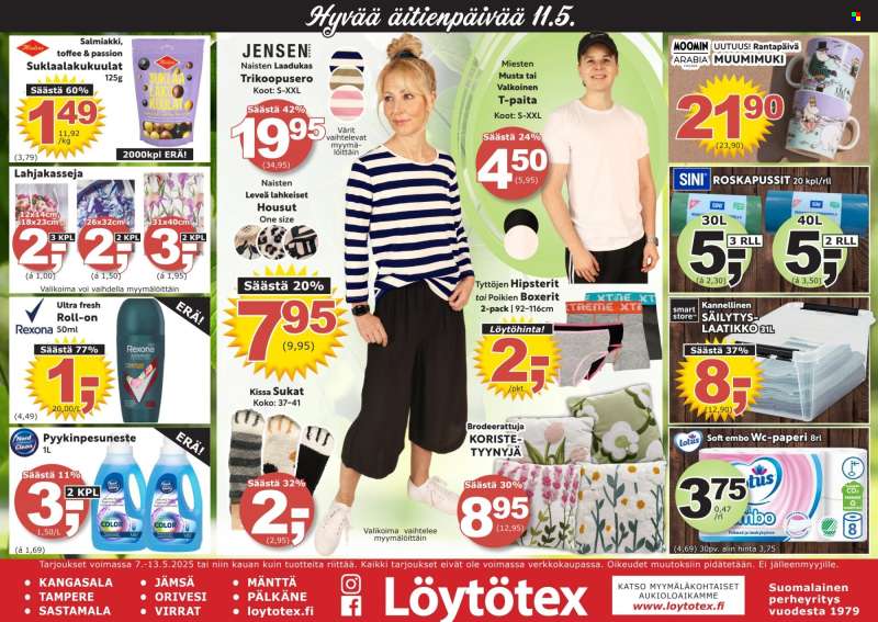 Löytötex tarjoukset  - 07.05.2025 - 13.05.2025.