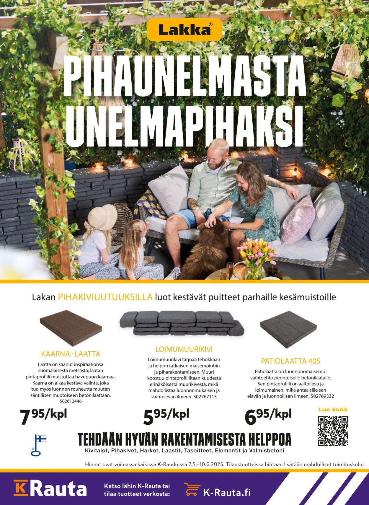 K-Supermarket tarjoukset - 07.05.2025 - 10.06.2025. Sivu 1