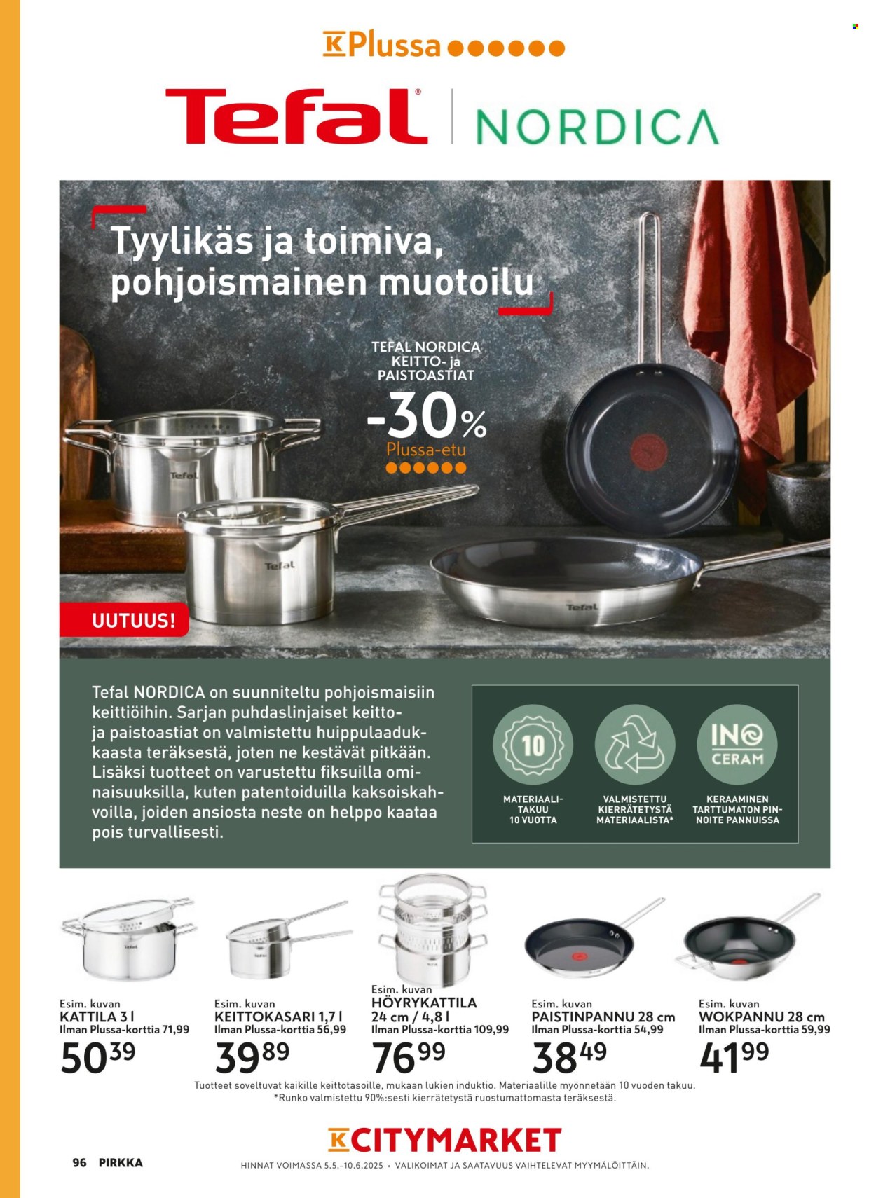 K-Supermarket tarjoukset - 07.05.2025 - 10.06.2025. Sivu 1