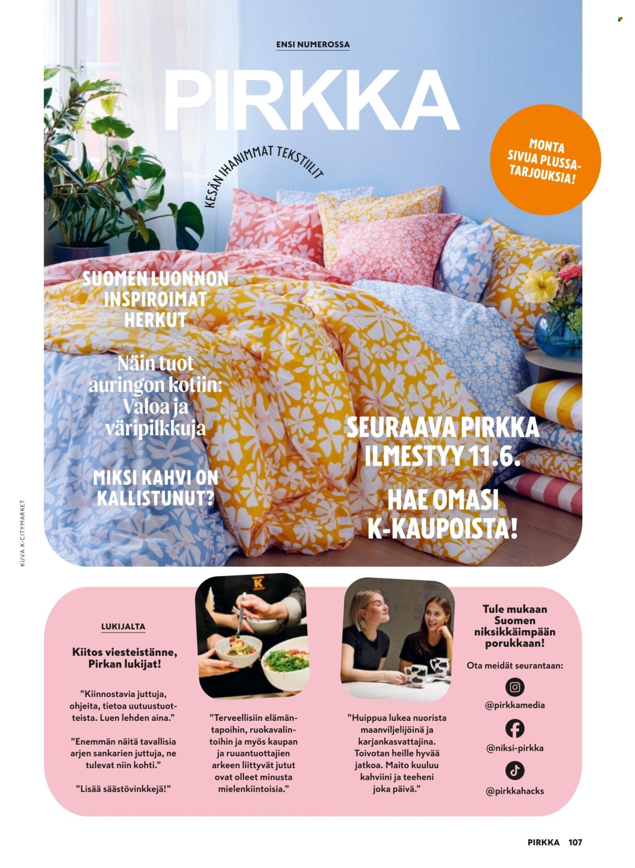 K-Supermarket tarjoukset - 07.05.2025 - 10.06.2025. Sivu 1