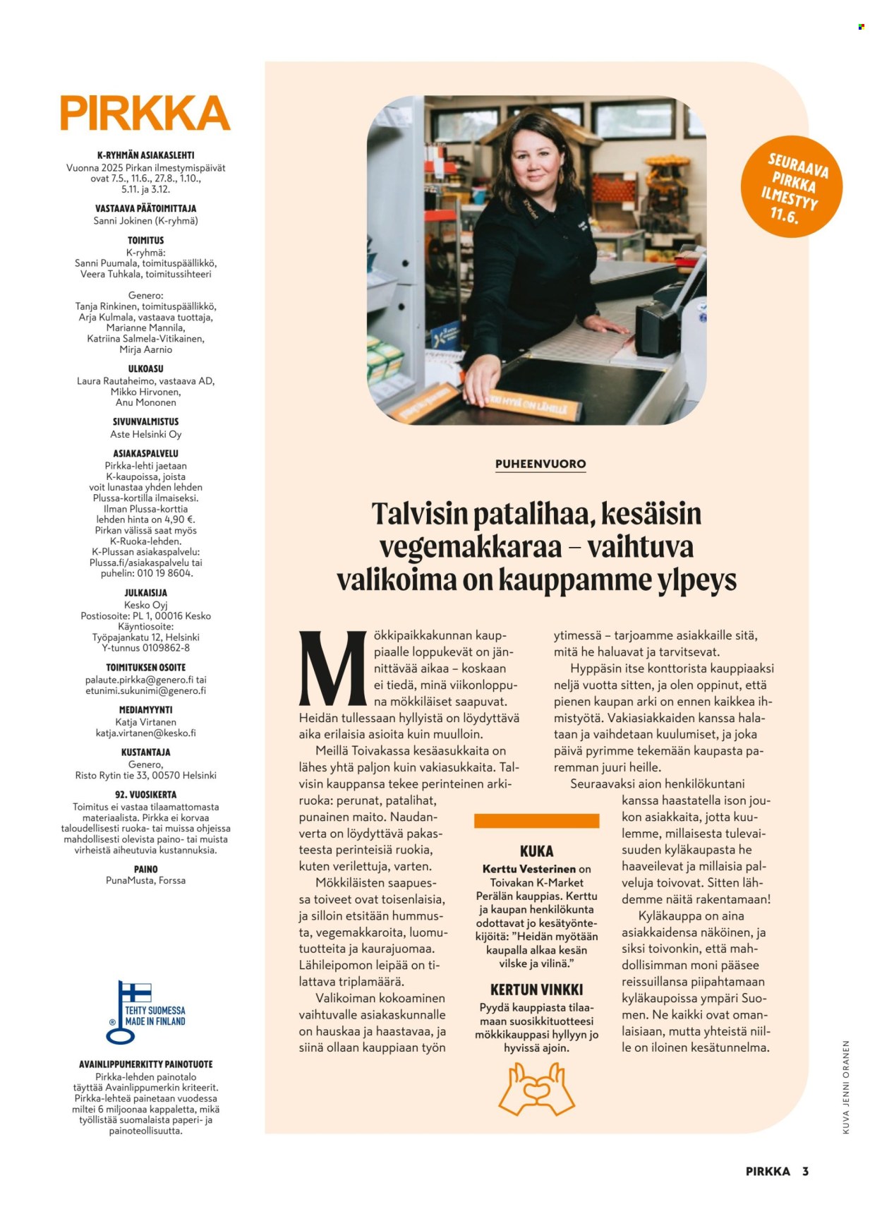 K-market tarjoukset - 07.05.2025 - 10.06.2025. Sivu 1