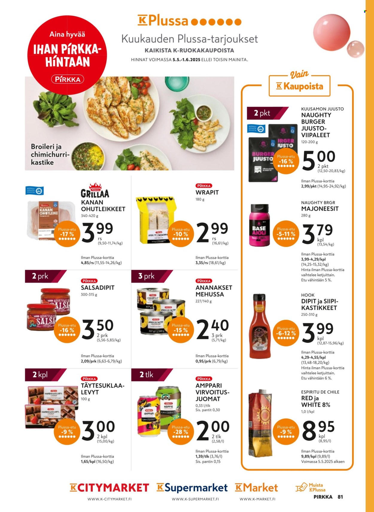 K-market tarjoukset - 07.05.2025 - 10.06.2025. Sivu 1