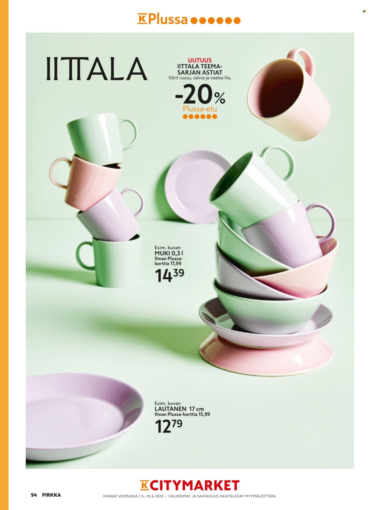 K-market tarjoukset - 07.05.2025 - 10.06.2025. Sivu 1