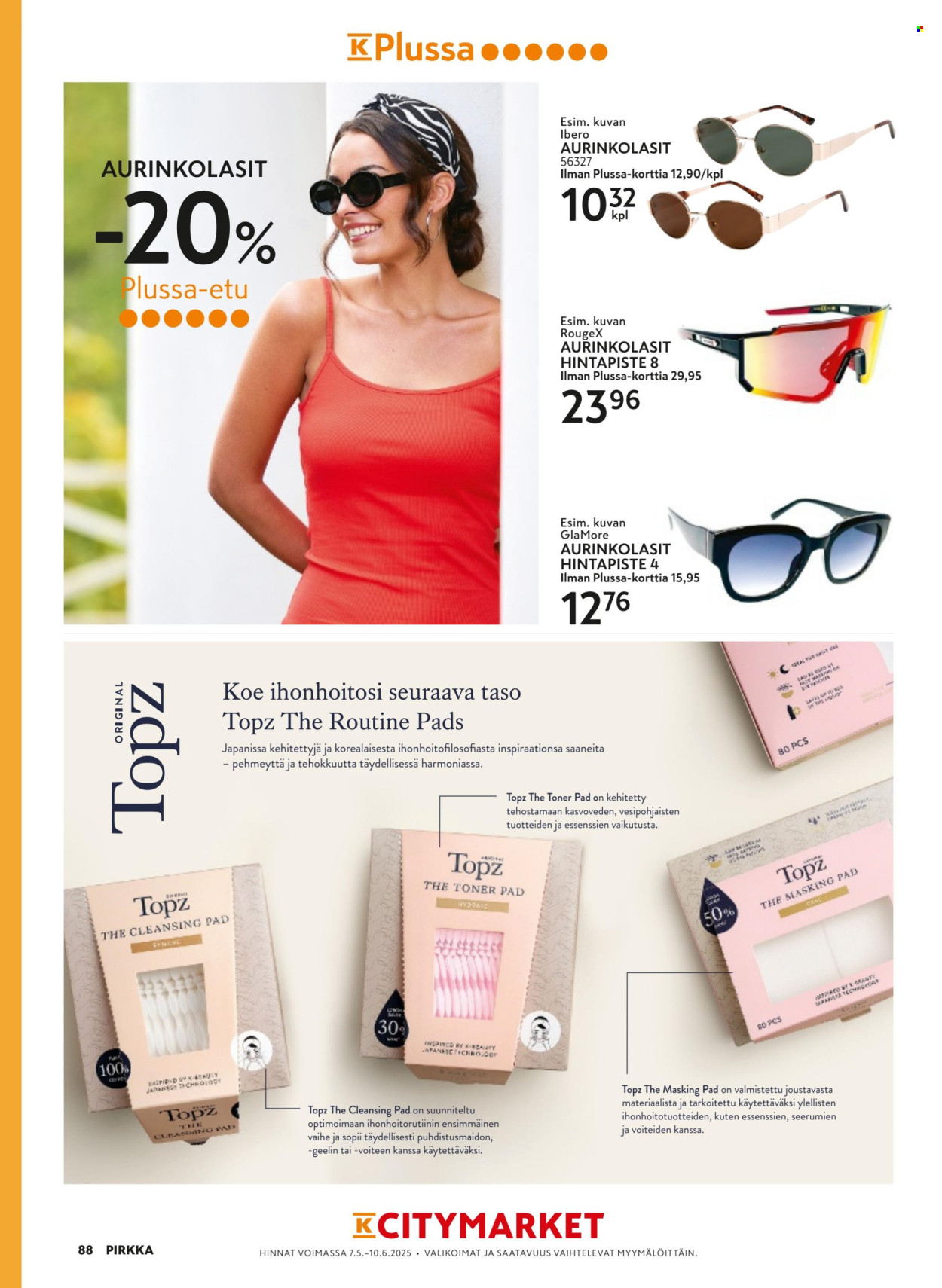 K-citymarket tarjoukset - 07.05.2025 - 10.06.2025. Sivu 1