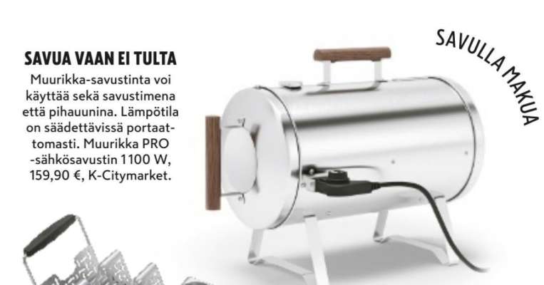 Muurikka PRO -sähkösavustin 1100 W