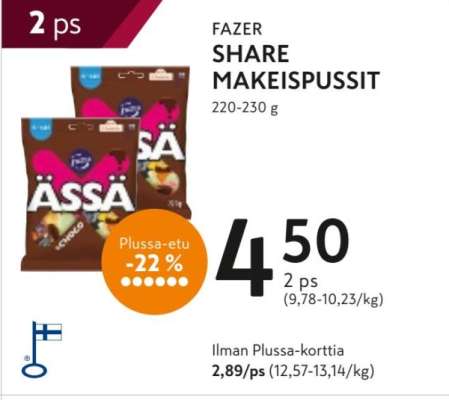 Fazer SHARE MAKEISPUSSIT