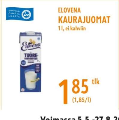 ELOVENA KAURAJUOMAT