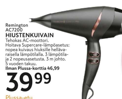 Remington AC7200 HIUSTENKUIVAIN