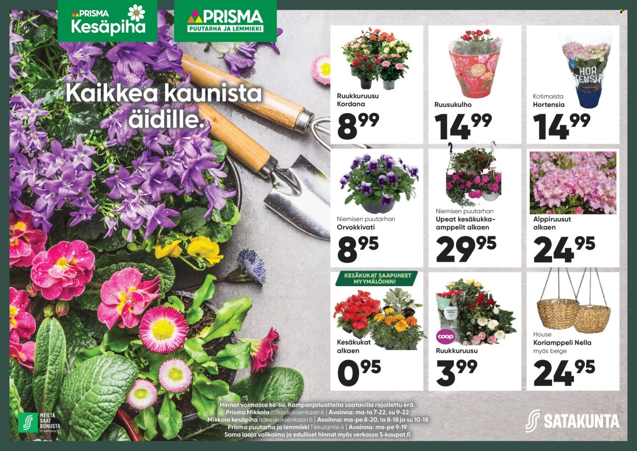 Prisma tarjoukset - 07.05.2025 - 11.05.2025. Sivu 1