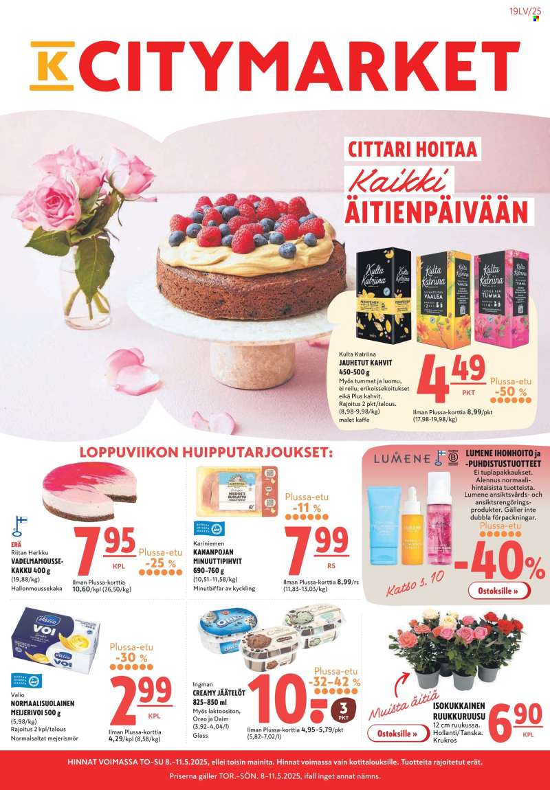 K-citymarket tarjoukset  - 08.05.2025 - 14.05.2025.
