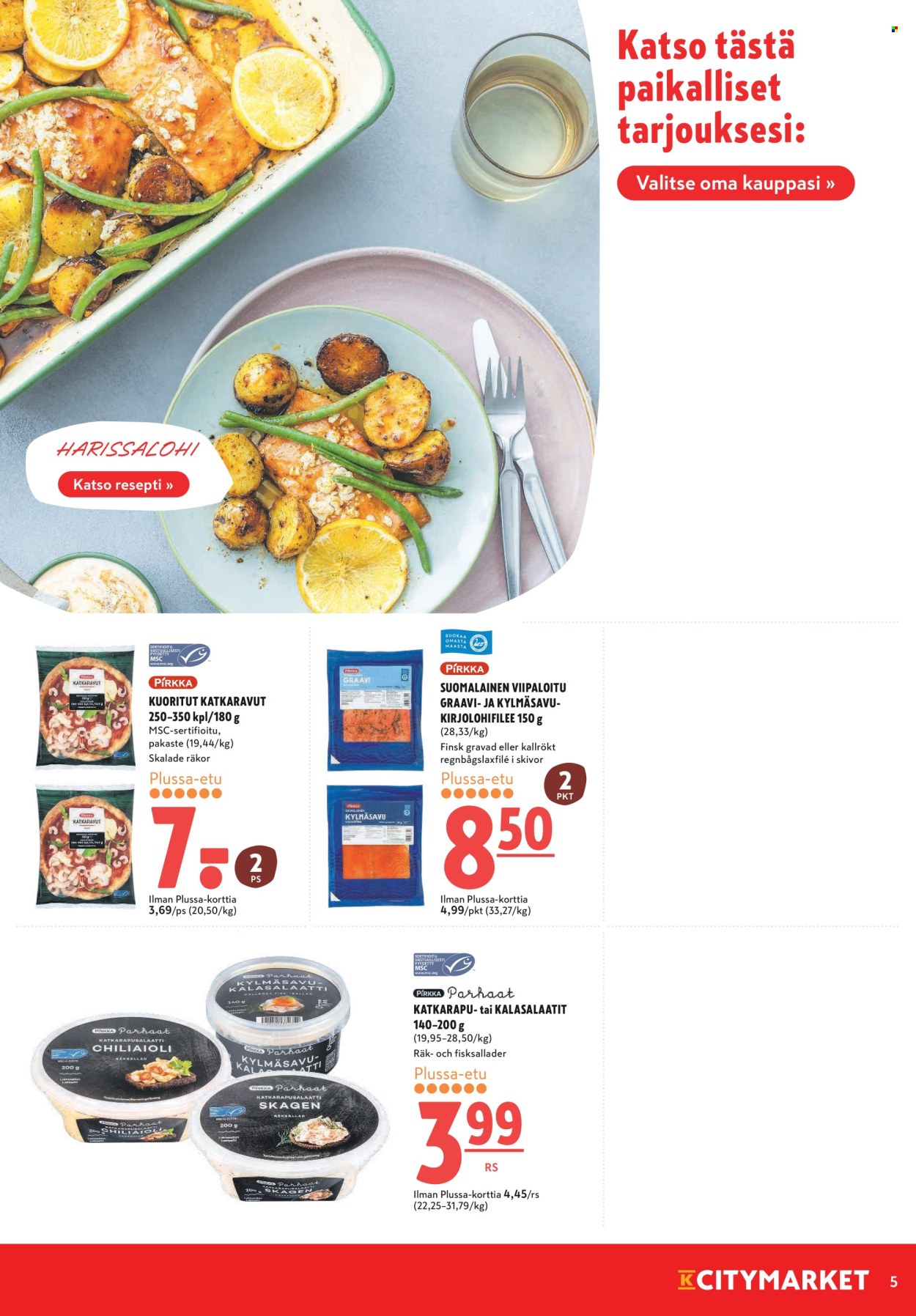 K-citymarket tarjoukset - 08.05.2025 - 14.05.2025. Sivu 1