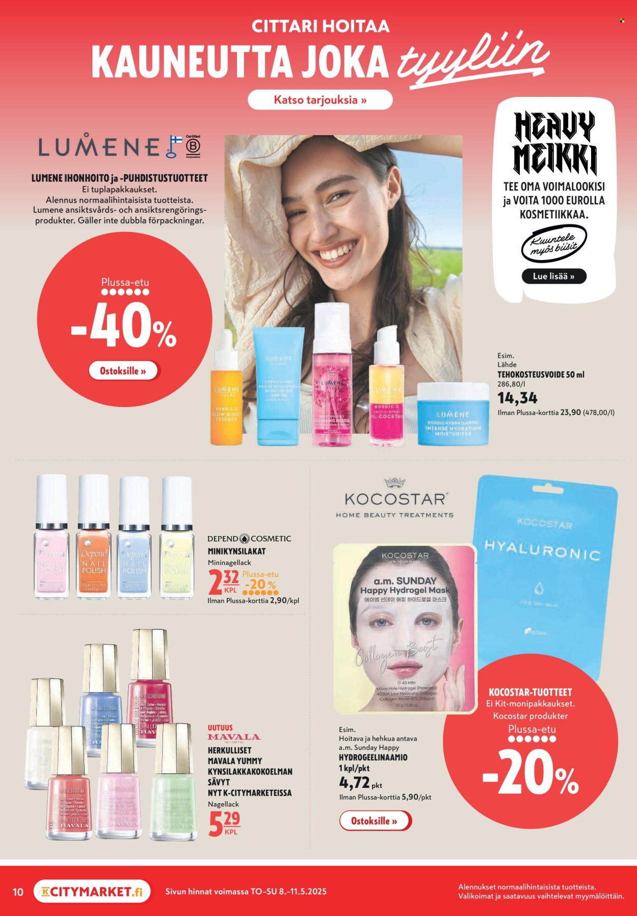 K-citymarket tarjoukset - 08.05.2025 - 14.05.2025. Sivu 1