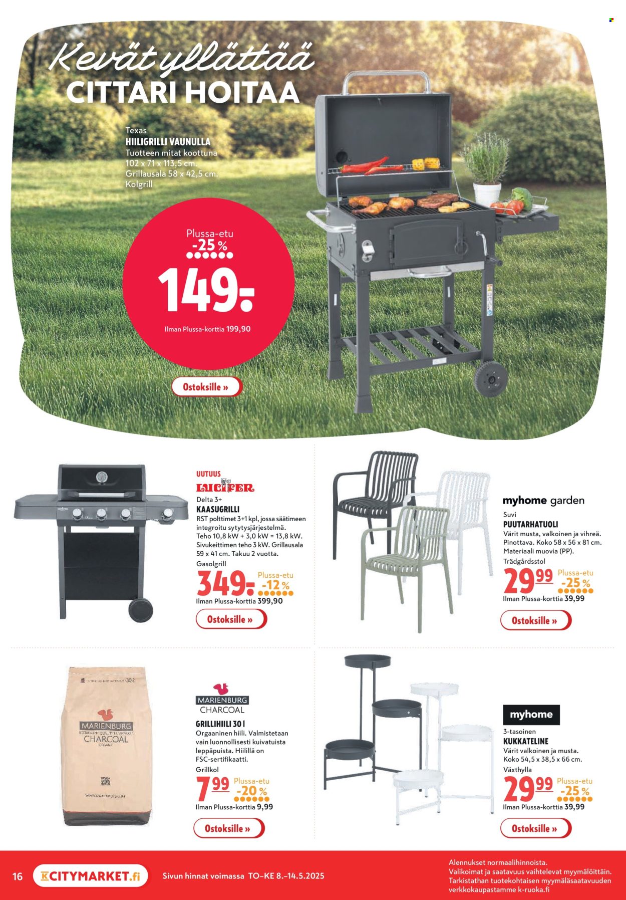 K-citymarket tarjoukset - 08.05.2025 - 14.05.2025. Sivu 1