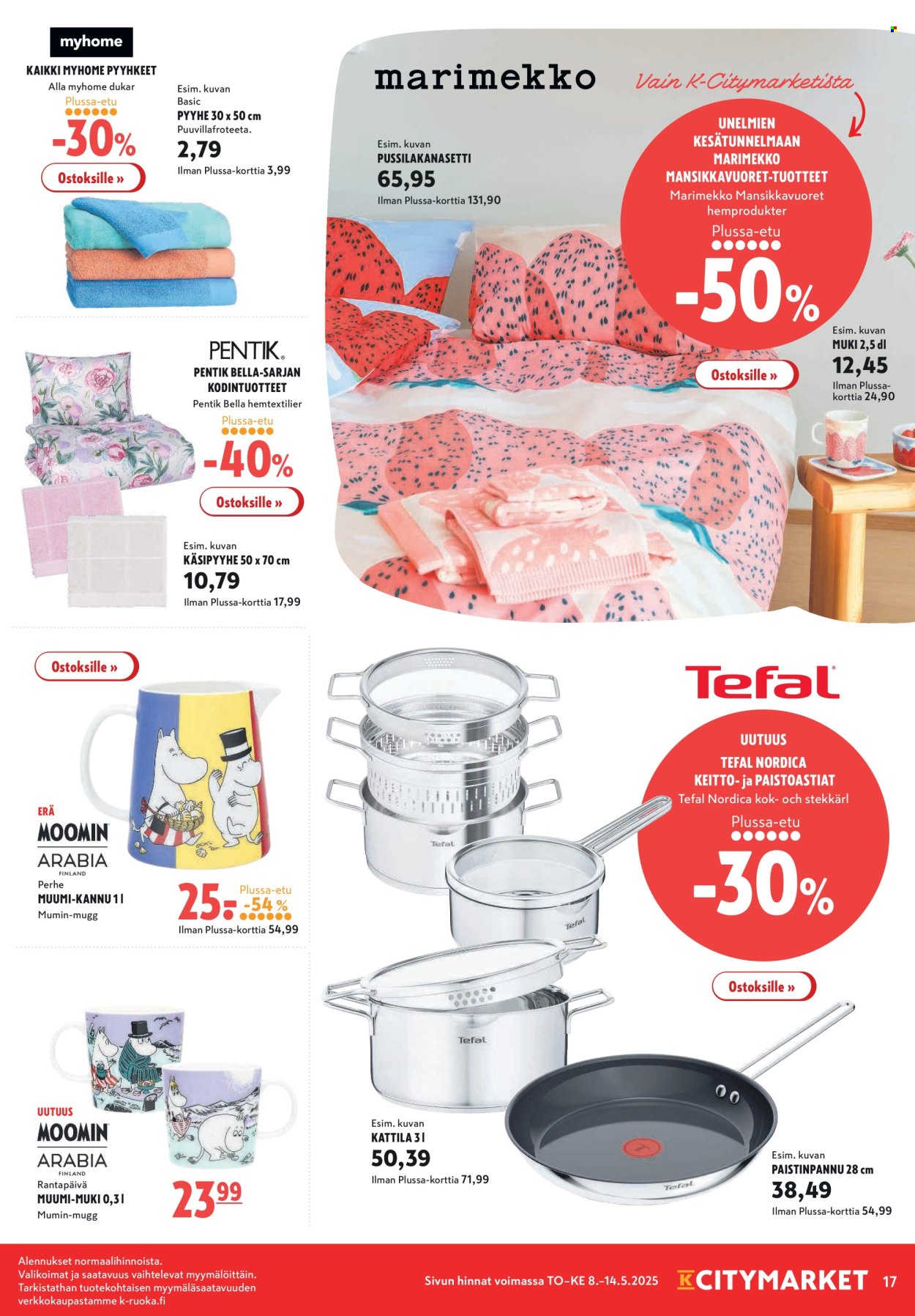 K-citymarket tarjoukset - 08.05.2025 - 14.05.2025. Sivu 1