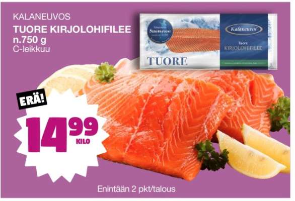 Kalaneuvos Tuore kirjolohifilee