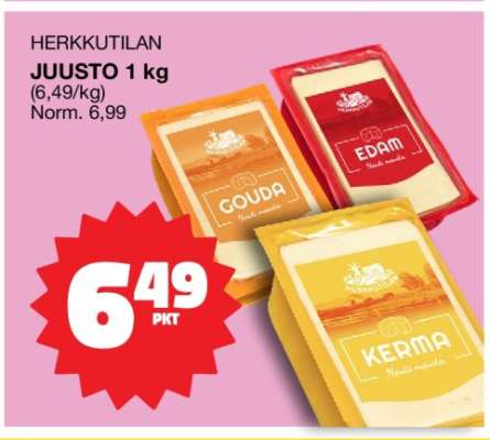 HERKKUTILAN JUUSTO 1 kg