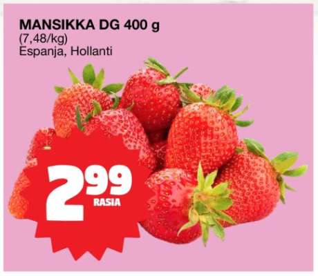 Mansikka DG 400 g