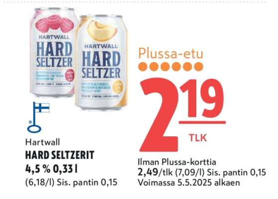 HARTWALL HARD SELTZERIT