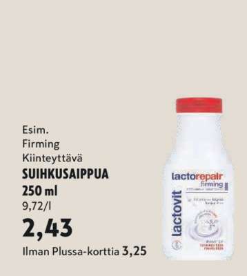 Suihkusaippua