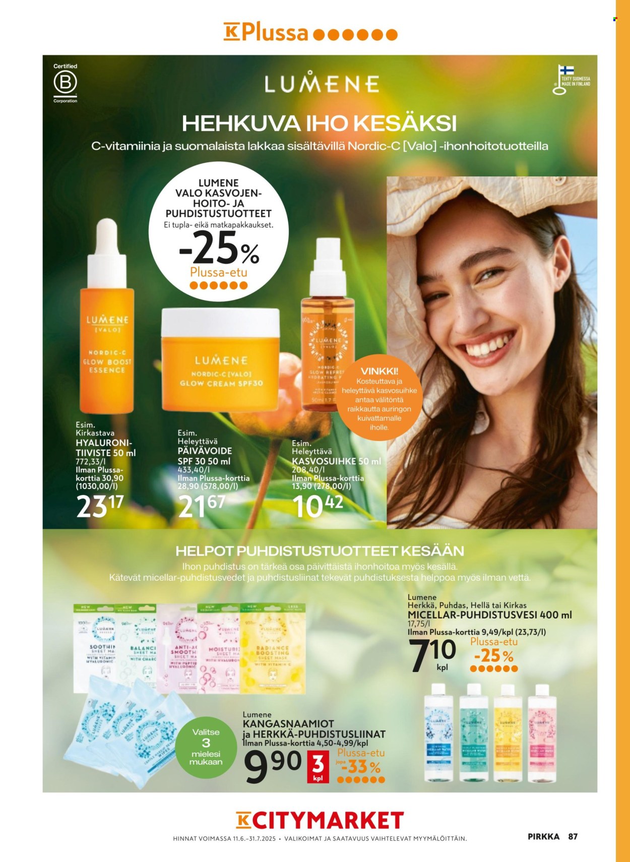 K-citymarket tarjoukset - 11.06.2025 - 26.08.2025. Sivu 87