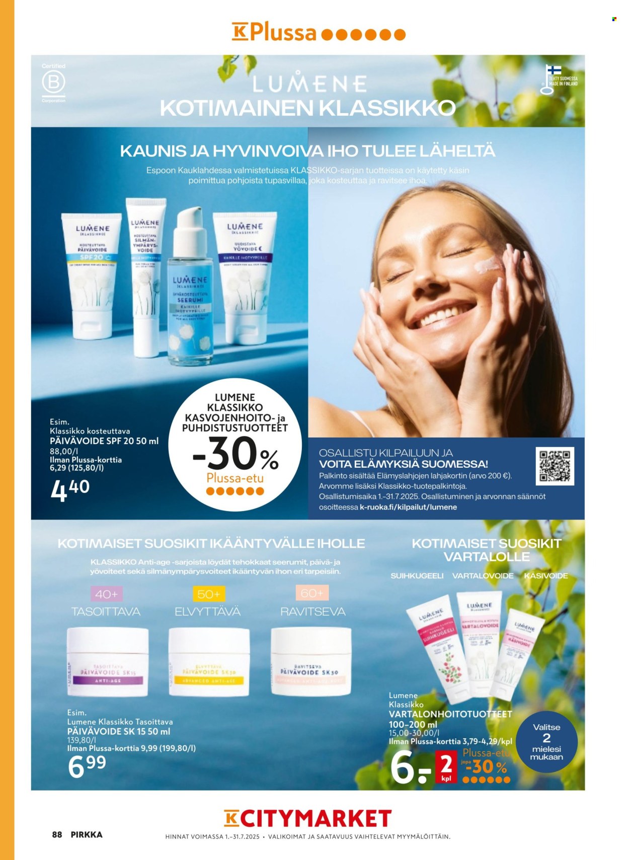 K-citymarket tarjoukset - 11.06.2025 - 26.08.2025. Sivu 88