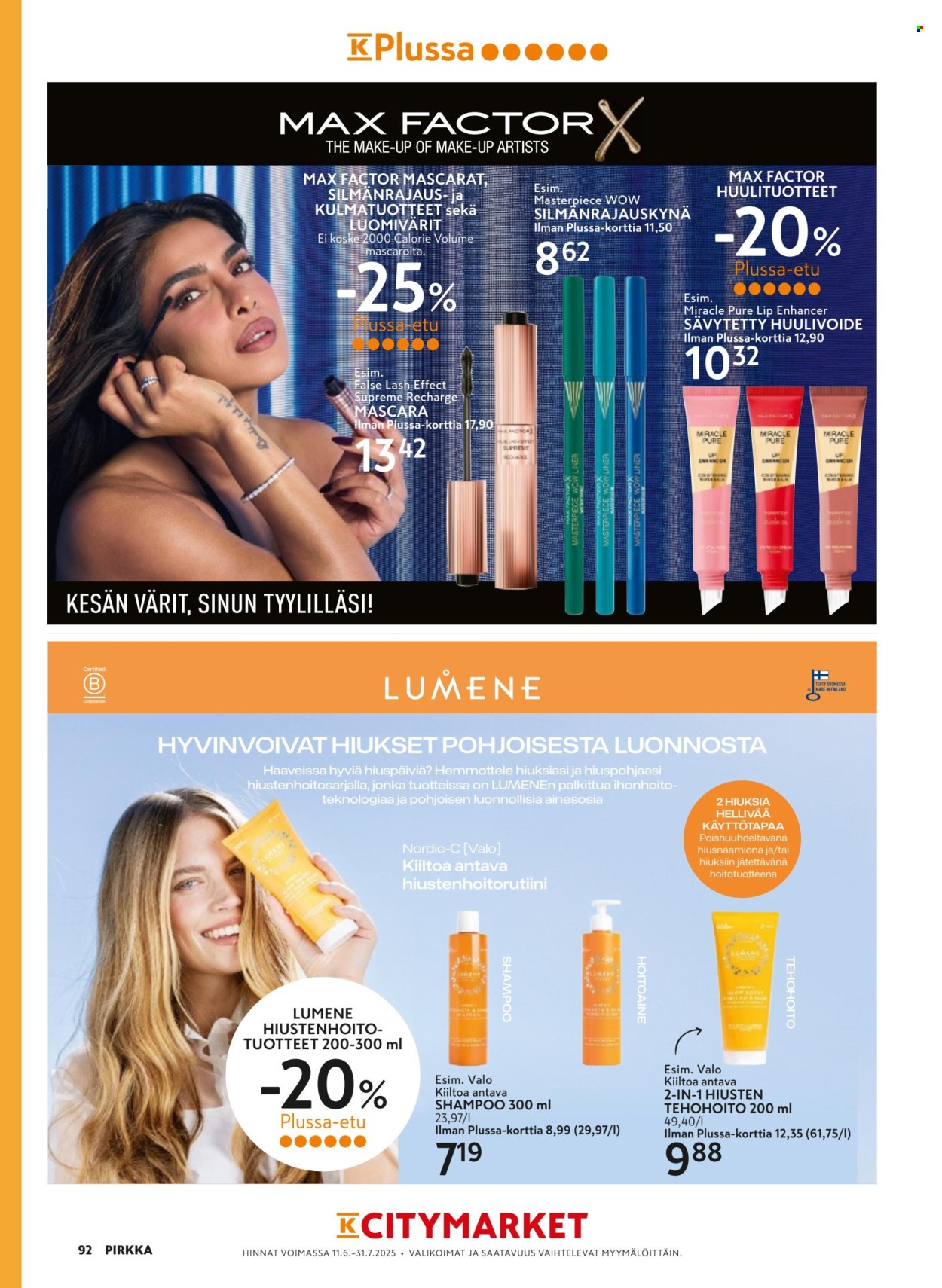K-citymarket tarjoukset - 11.06.2025 - 26.08.2025. Sivu 92