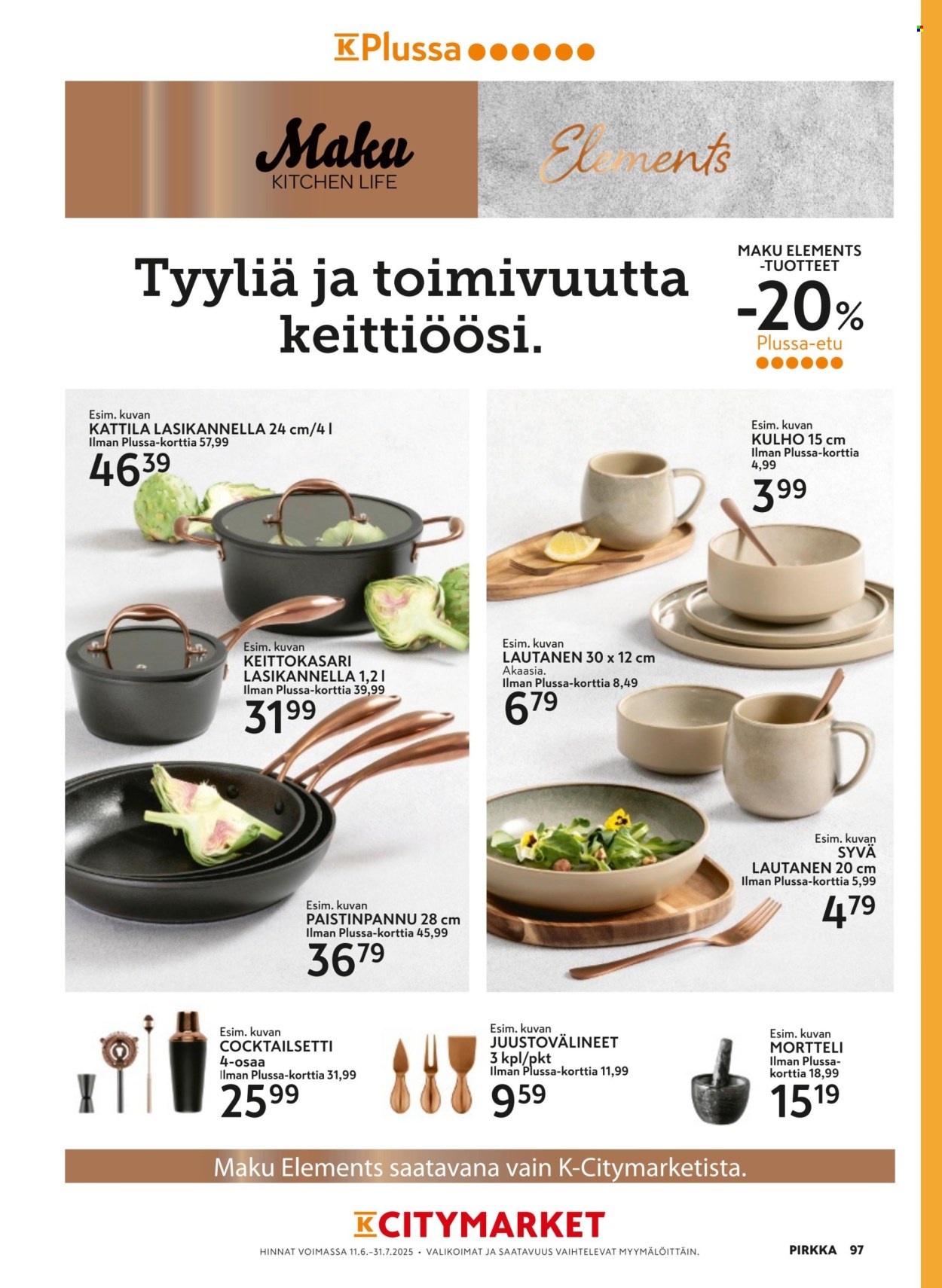 K-citymarket tarjoukset - 11.06.2025 - 26.08.2025. Sivu 97