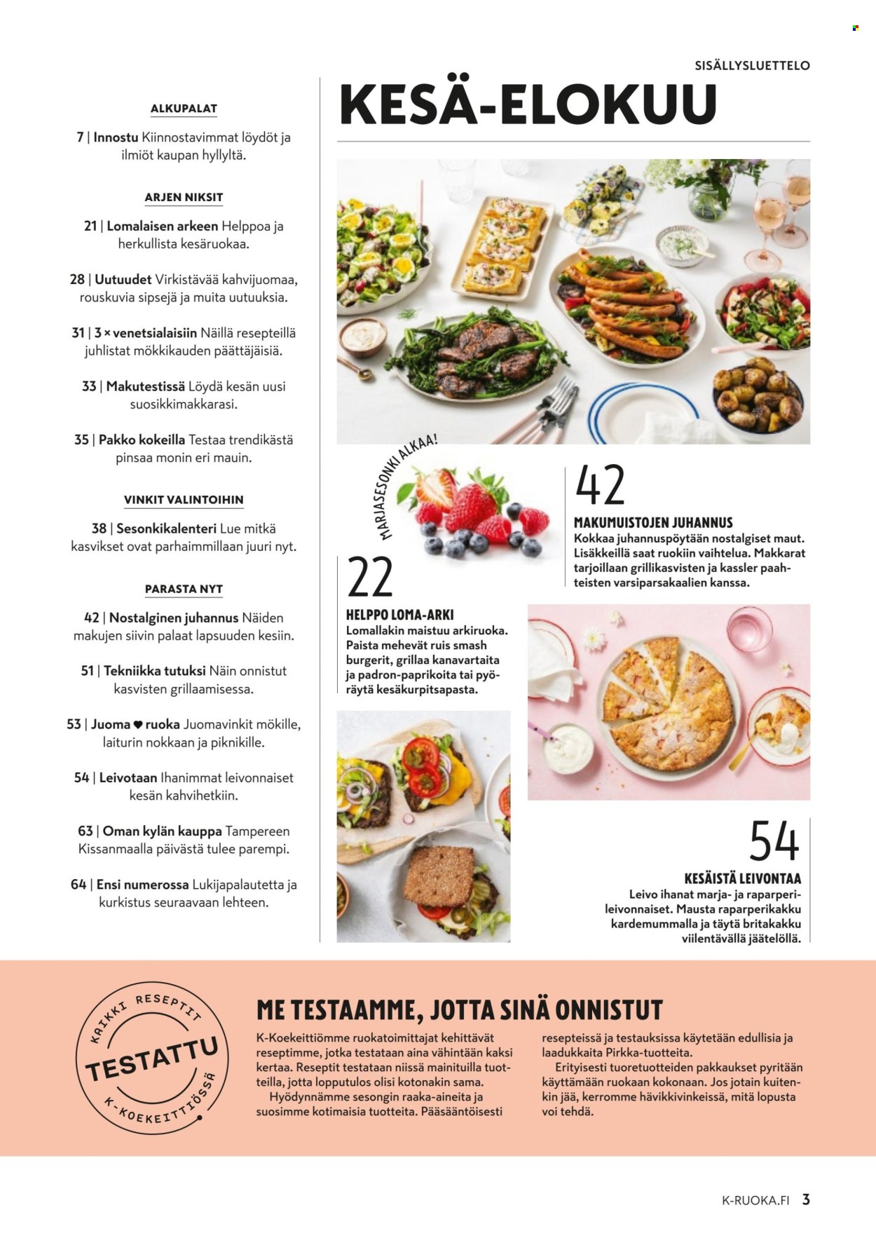 K-market tarjoukset - 11.06.2025 - 26.08.2025. Sivu 3