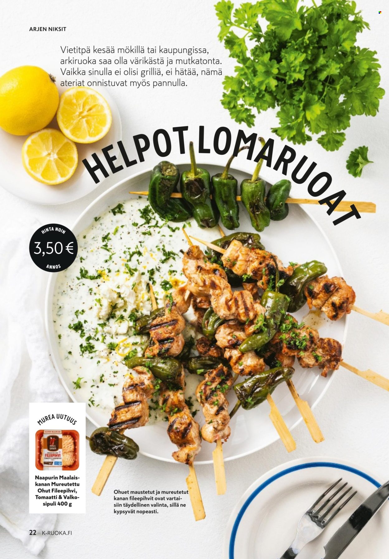 K-market tarjoukset - 11.06.2025 - 26.08.2025. Sivu 22