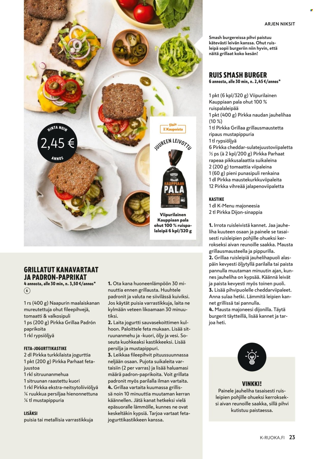 K-market tarjoukset - 11.06.2025 - 26.08.2025. Sivu 23