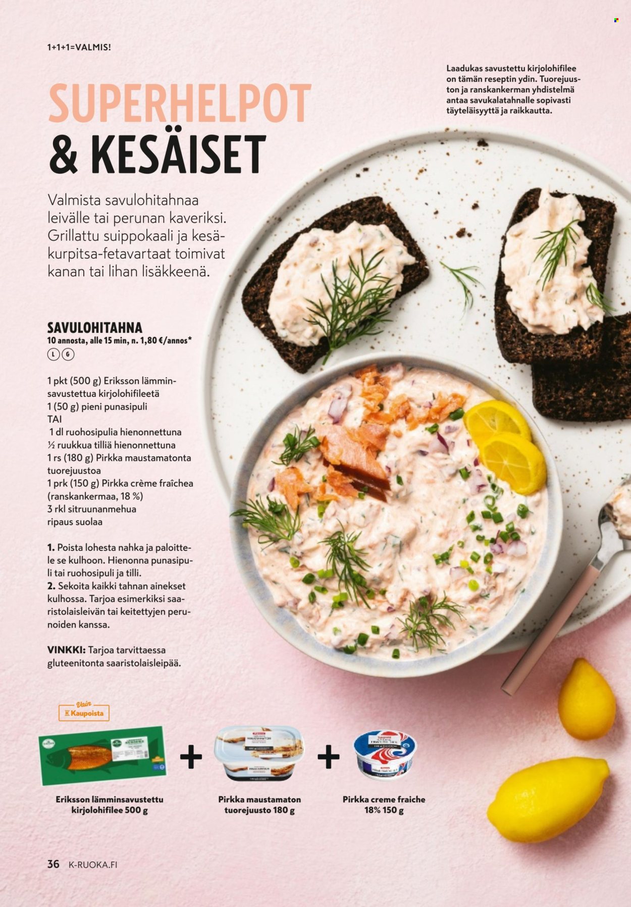 K-market tarjoukset - 11.06.2025 - 26.08.2025. Sivu 36
