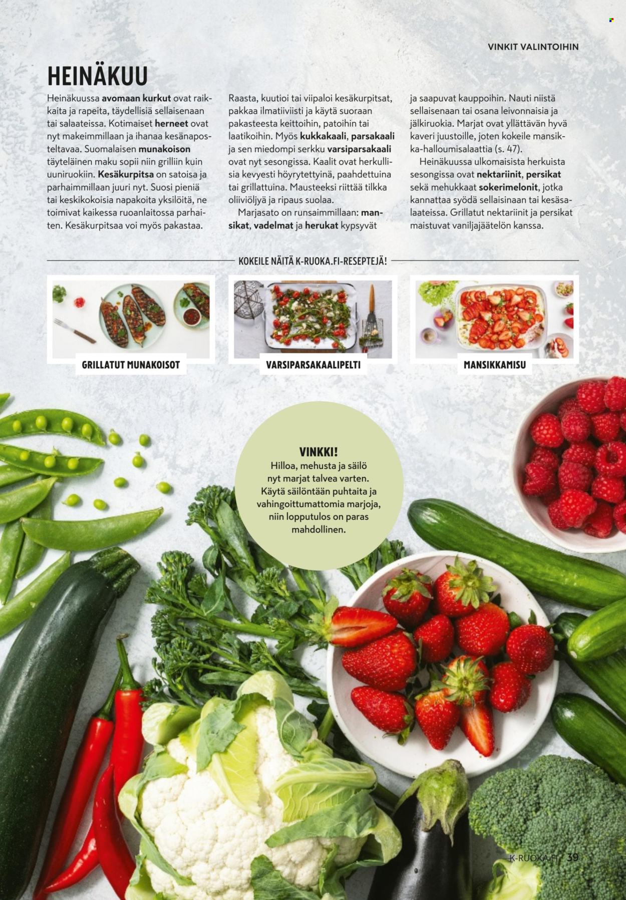 K-market tarjoukset - 11.06.2025 - 26.08.2025. Sivu 39