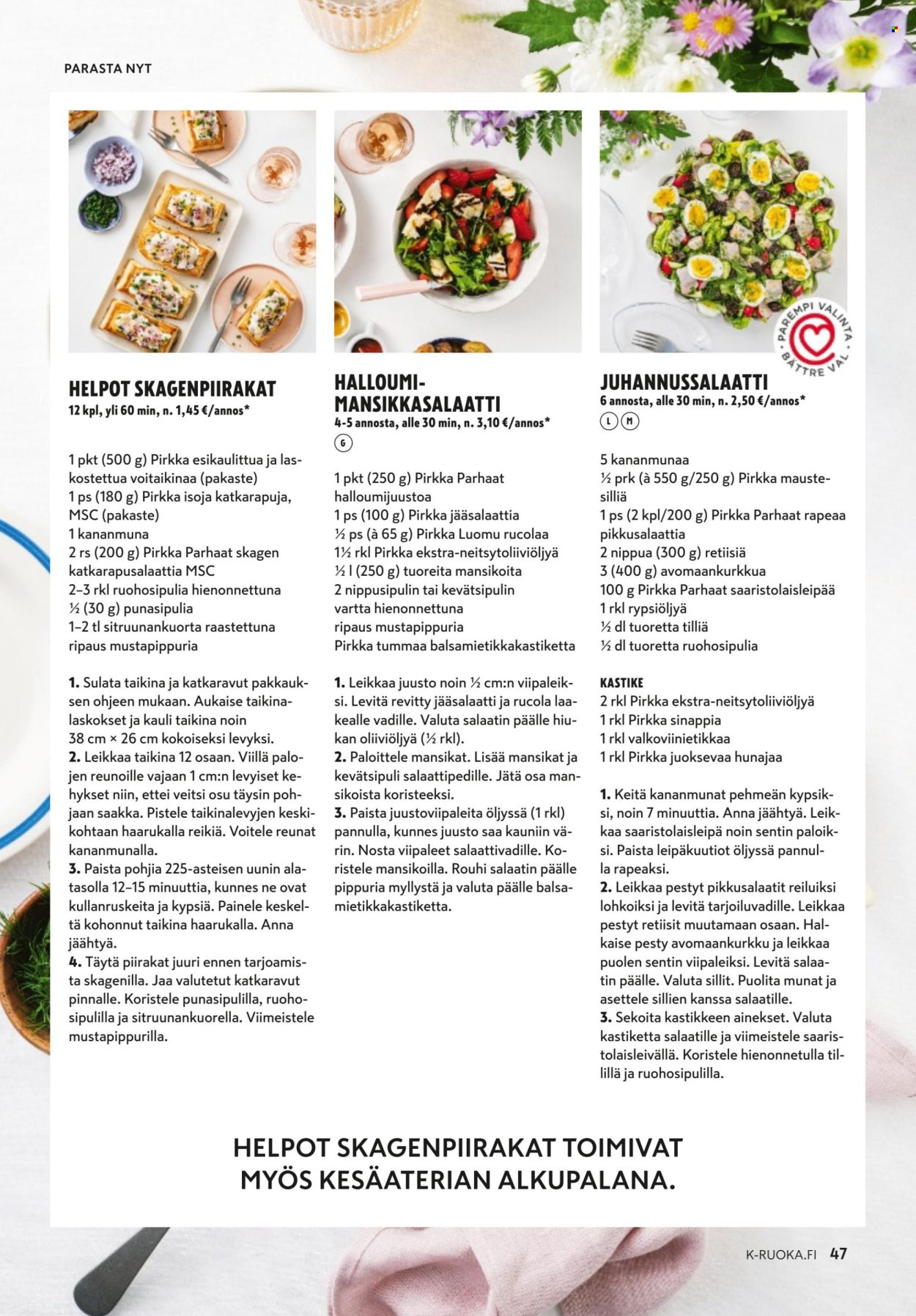K-market tarjoukset - 11.06.2025 - 26.08.2025. Sivu 47