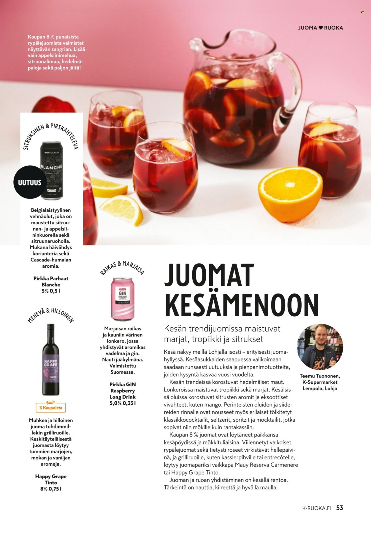 K-market tarjoukset - 11.06.2025 - 26.08.2025. Sivu 53