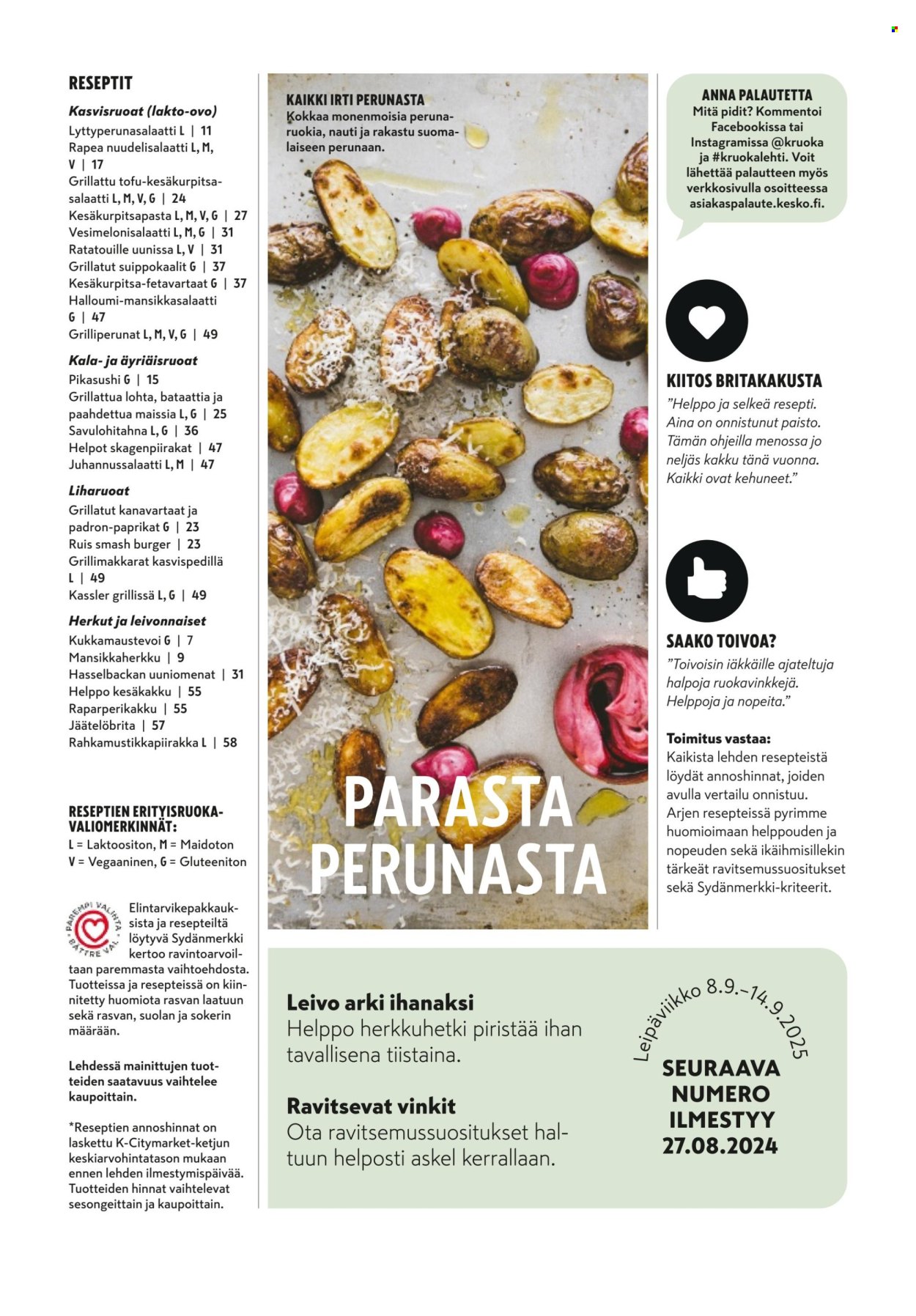 K-market tarjoukset - 11.06.2025 - 26.08.2025. Sivu 64