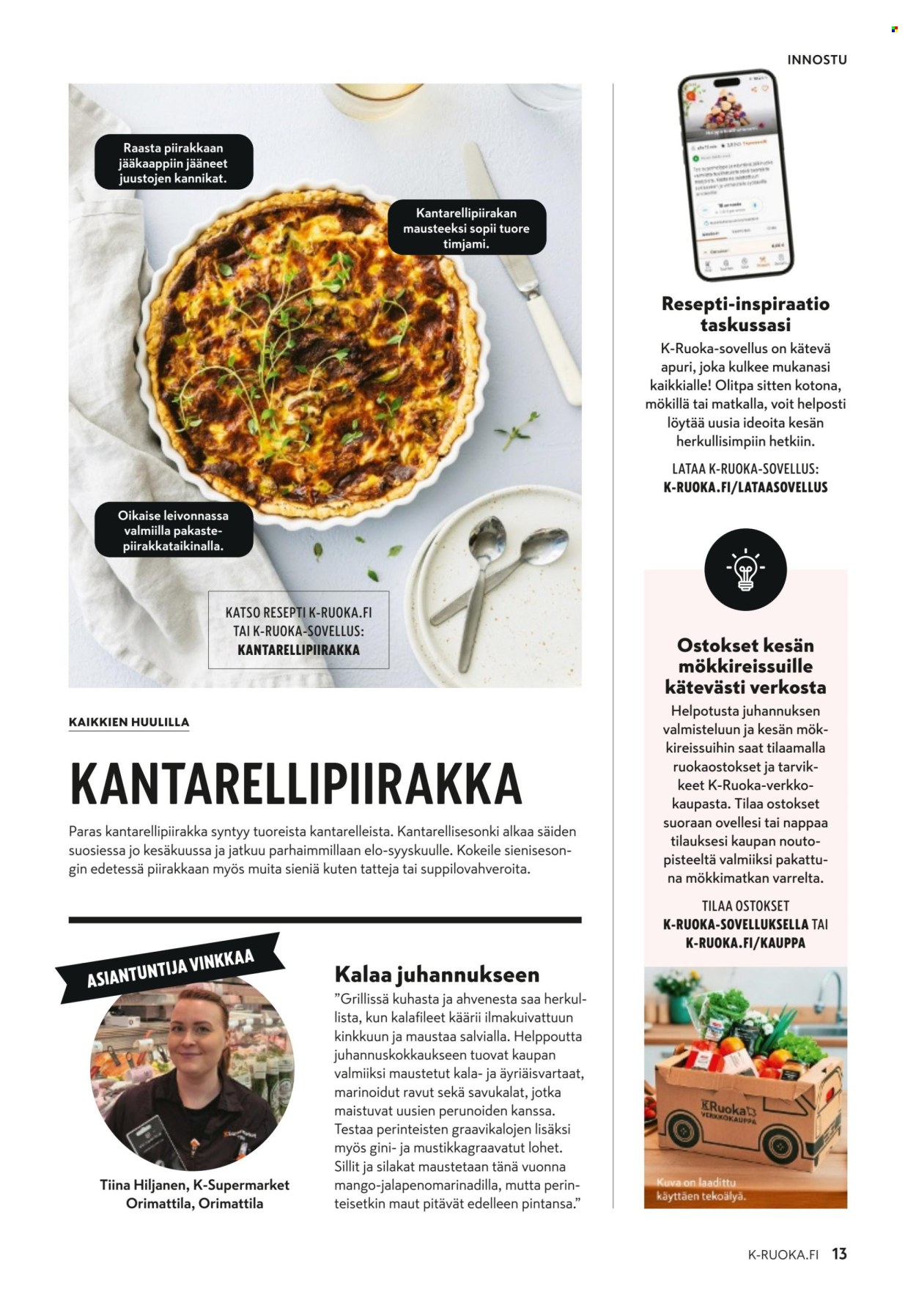 K-citymarket tarjoukset - 11.06.2025 - 26.08.2025. Sivu 13