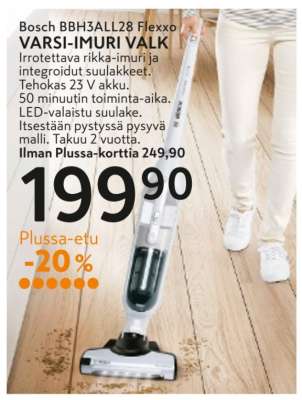 Bosch BBH3ALL28 Flexxo VARSI-IMURI VALK