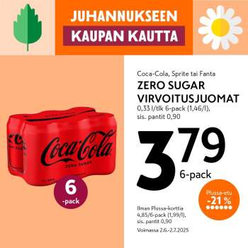 K-market tarjoukset  - 02.06.2025 - 02.07.2025.