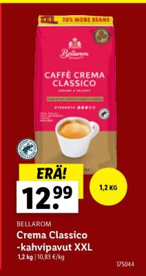 Crema Classico -kahvipavut XXL