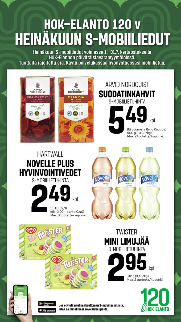S-market tarjoukset - 01.07.2025 - 31.07.2025. Sivu 1