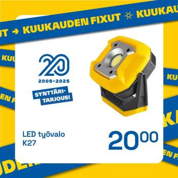 Fixus tarjoukset  - 01.08.2025 - 31.08.2025.