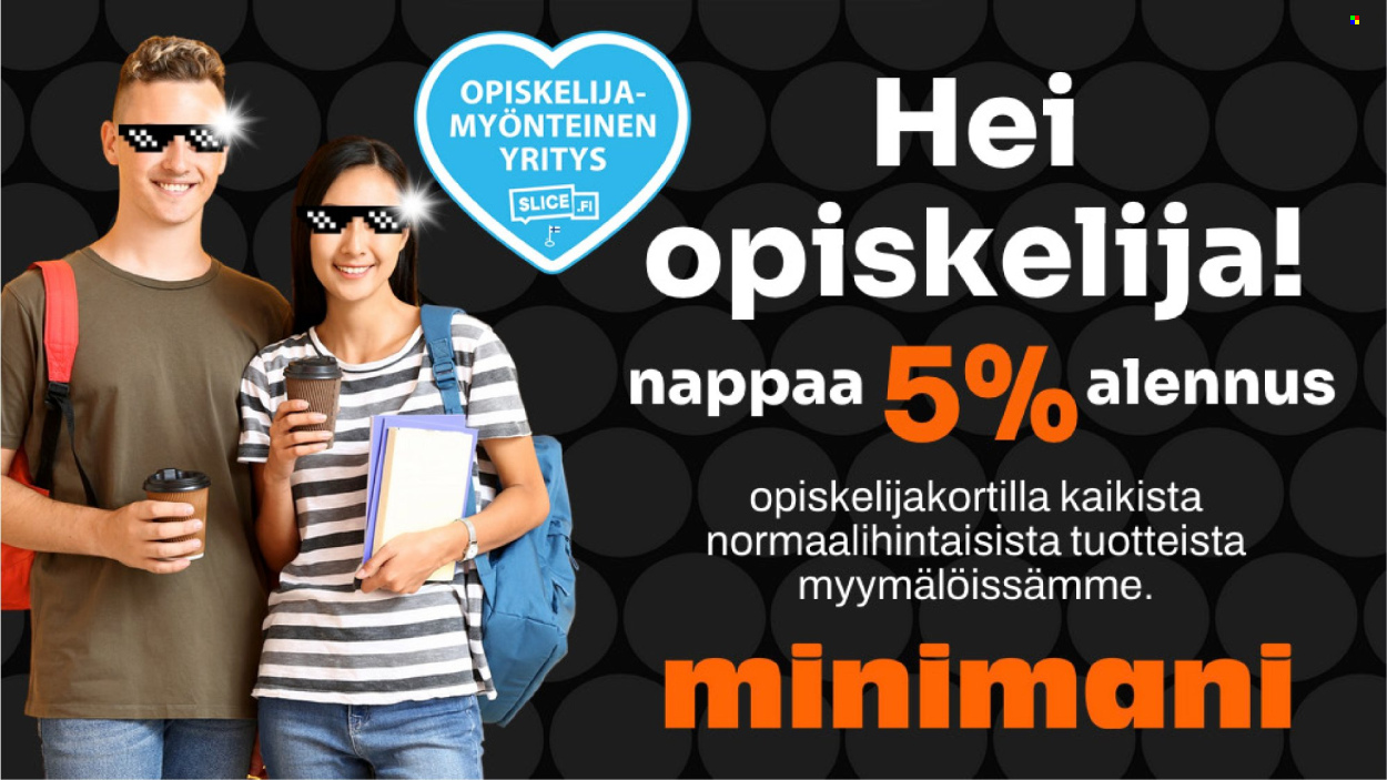 Minimani tarjoukset. Sivu 1