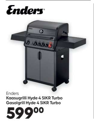 Enders Kaasugrilli Hyde 4 SIKR Turbo