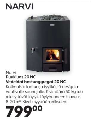 Narvi Puukiuas 20 NC