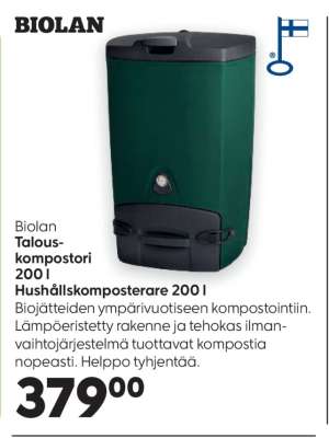 Biolan Talouskompostori 200 l